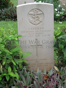 TRINCOMALEE WAR CEMETERY - KEENAN, JOHN